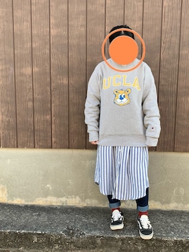 「SM2（エスエムツー）のアイテム（シャツワンピース）」を使った、mao*さん（レディース・155cm）の冬コーディネート