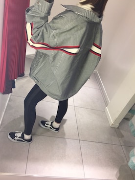 「FACETASM（ファセッタズム）のアイテム（ジャケット/アウター）」を使った、Sanae Kawaideさん（レディース・171cm）の冬コーディネート