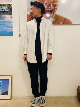 「popeyemagazine」｜yukikwamura0725さん（メンズ・170cm）の冬コーディネート