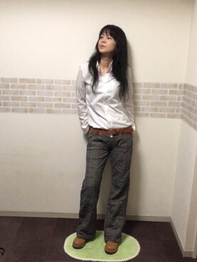 「Rin clover（リンクローバー）のアイテム」を使った、まるさん（レディース・168cm）の夏コーディネート