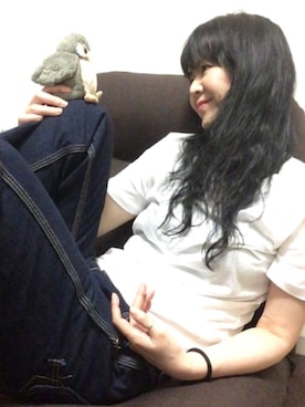 「アイテム（その他雑貨、グリーン系）」を使った、まるさん（レディース・168cm）の夏コーディネート