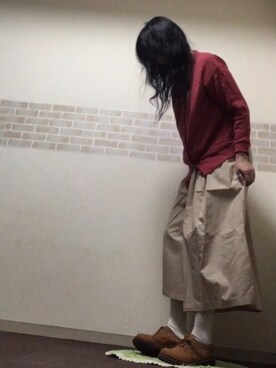 「Rin clover（リンクローバー）のアイテム」を使った、まるさん（レディース・168cm）の秋コーディネート