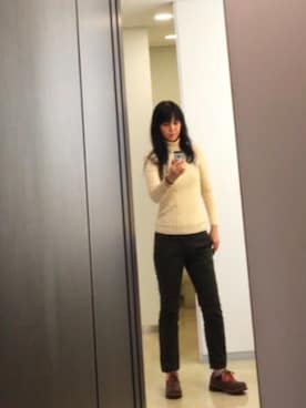 「Rin clover（リンクローバー）のアイテム」を使った、まるさん（レディース・168cm）の秋コーディネート