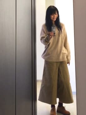 「Rin clover（リンクローバー）のアイテム」を使った、まるさん（レディース・168cm）の秋コーディネート