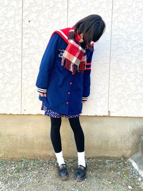 ケン Blue Label Crestbridgeのマフラー ショールを使ったコーディネート Wear