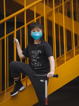 「no brand（ノーブランド）のアイテム（その他）」を使った、AshleyFatherさん（キッズ・137cm）の春コーディネート