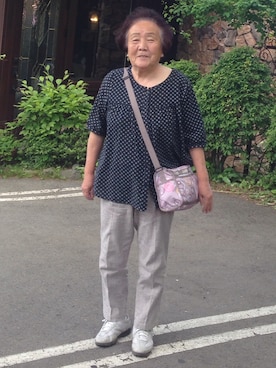 ど田舎のトキ子さんのコーディネート