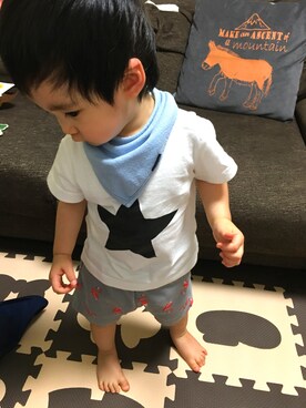 SHUNKIさん（キッズ・80cm）の秋コーディネート