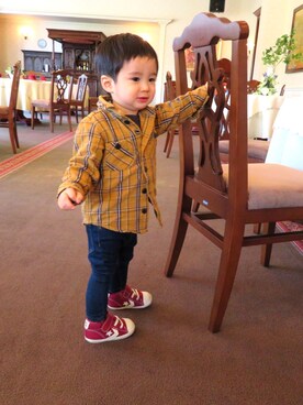 SHUNKIさん（キッズ・90cm）の冬コーディネート