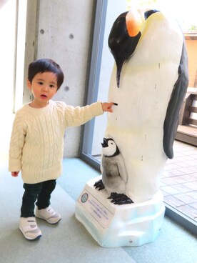 SHUNKIさん（キッズ・90cm）の冬コーディネート