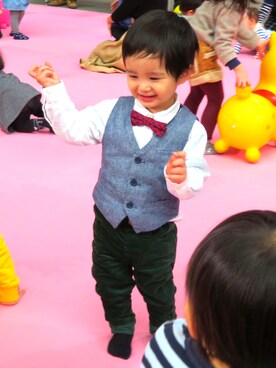 SHUNKIさん（キッズ・90cm）の冬コーディネート