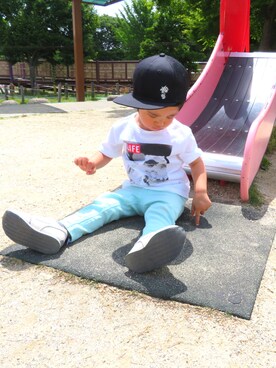 SHUNKIさん（キッズ・90cm）の春コーディネート