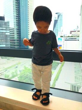 SHUNKIさん（キッズ・90cm）の夏コーディネート