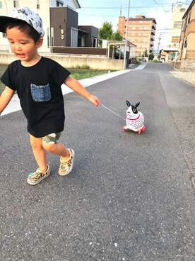 SHUNKIさん（キッズ・90cm）の夏コーディネート