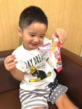 SHUNKIさん(キッズ・90cm)の秋コーディネート