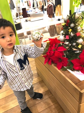 SHUNKIさん（キッズ・90cm）の秋コーディネート