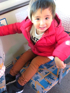 SHUNKIさん（キッズ・90cm）の秋コーディネート