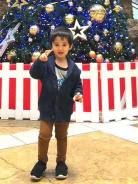 SHUNKIさん（キッズ・100cm）の冬コーディネート