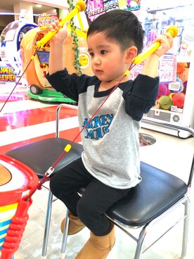 SHUNKIさん（キッズ・100cm）の冬コーディネート