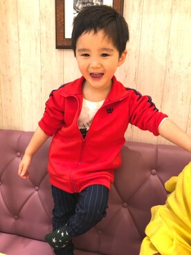 SHUNKIさん(キッズ・100cm)の冬コーディネート