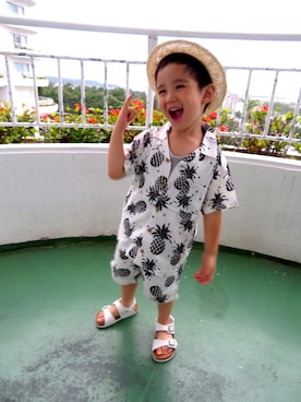 SHUNKIさん(キッズ・92cm)の夏コーディネート