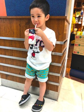 SHUNKIさん(キッズ・92cm)の夏コーディネート