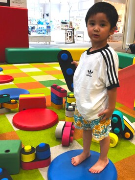 SHUNKIさん（キッズ・100cm）の夏コーディネート