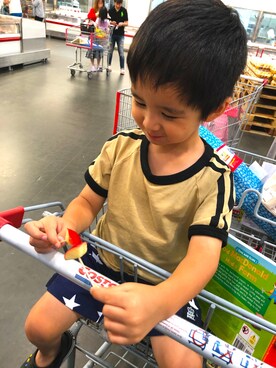 SHUNKIさん（キッズ・100cm）の夏コーディネート