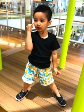 SHUNKIさん（キッズ・100cm）の秋コーディネート