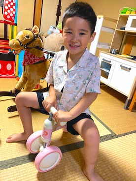 SHUNKIさん（キッズ・110cm）の夏コーディネート