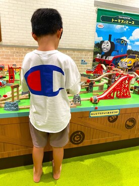 SHUNKIさん（キッズ・110cm）の夏コーディネート