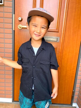 SHUNKIさん（キッズ・110cm）の秋コーディネート