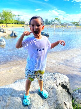 SHUNKIさん（キッズ・110cm）の秋コーディネート