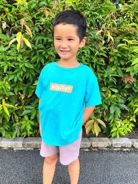 SHUNKIさん（キッズ・110cm）の秋コーディネート