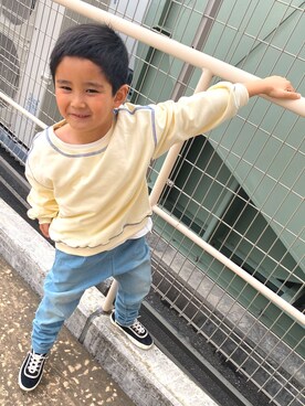 SHUNKIさん(キッズ・110cm)の春コーディネート