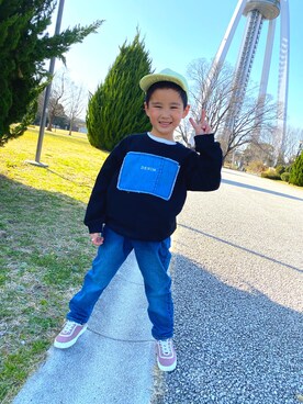 SHUNKIさん（キッズ・110cm）の春コーディネート