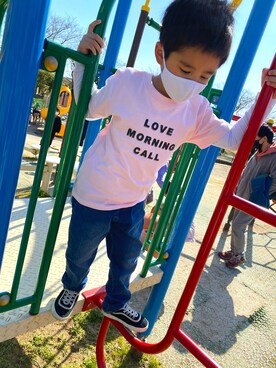 SHUNKIさん（キッズ・110cm）の春コーディネート