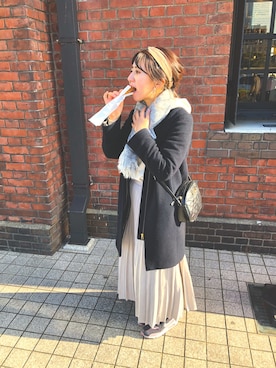 kanaさん（レディース・152cm）の冬コーディネート