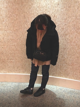 kanaさん（レディース・152cm）の冬コーディネート