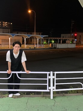 「サマーニット」｜かいとさん（メンズ・173cm・10代）の夏コーディネート