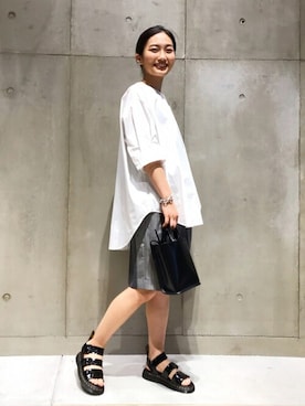 Matsumotoさん（レディース・162cm）の夏コーディネート