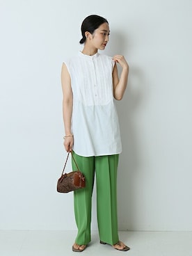 「journal standard L'essage（ジャーナルスタンダードレサージュ）のアイテム」を使った、Matsumotoさん（レディース・162cm）の夏コーディネート