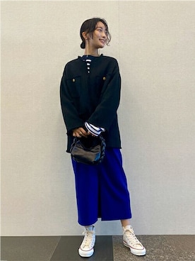 Matsumotoさん（レディース・162cm）の冬コーディネート