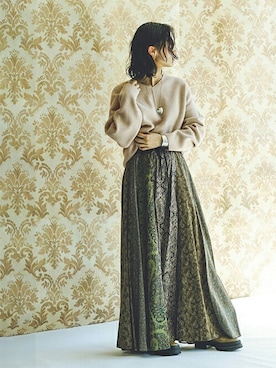 Matsumotoさん（レディース・162cm）の冬コーディネート