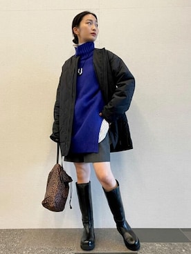 「journal standard L'essage（ジャーナルスタンダードレサージュ）のアイテム」を使った、Matsumotoさん（レディース・162cm）の冬コーディネート