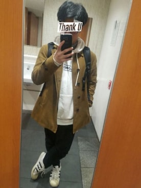 @MASAさん（メンズ・165cm）の冬コーディネート