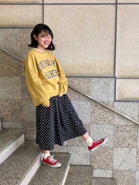 ぷくもちょさん（レディース・157cm）の春コーディネート