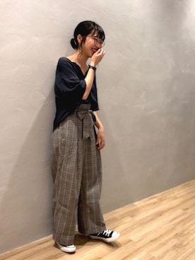 ぷくもちょさん（レディース・157cm）の夏コーディネート