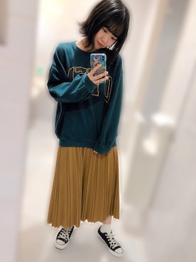 ぷくもちょさん（レディース・157cm）の秋コーディネート