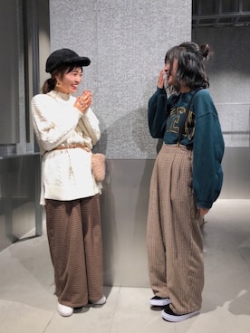 ぷくもちょさん（レディース・157cm）の秋コーディネート